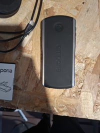 Mobilný telefón s tlačidlami Emporia SIMPLICITY pre seniorov, čierny, veľké tlačidlá, núdzové tlačidlo, 2-palcový displej, používaný 4