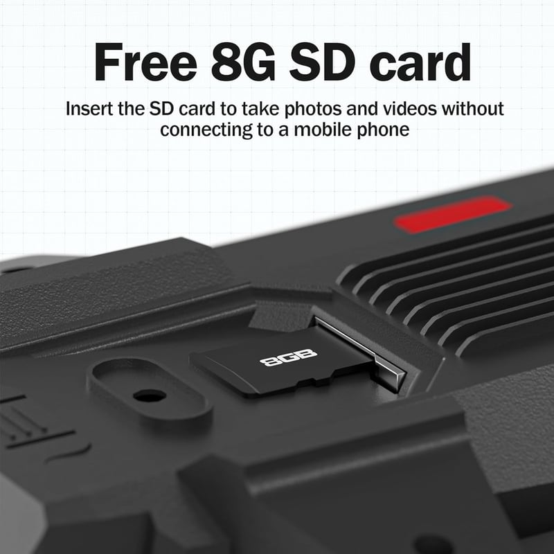 karuisrc K600 GPS Drón 1080P Kamerával, Beépített HD Kijelzős Távirányítóval, Összecsukható, Szélálló, SD Kártyával és Hordtáskával, Kezdőkn