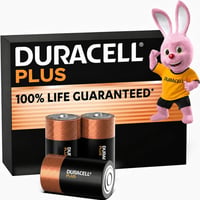 Duracell Plus D (LR20) alkáli elem 1,5V, 3 db (eredeti készletből, 1 db hiányzik) 1