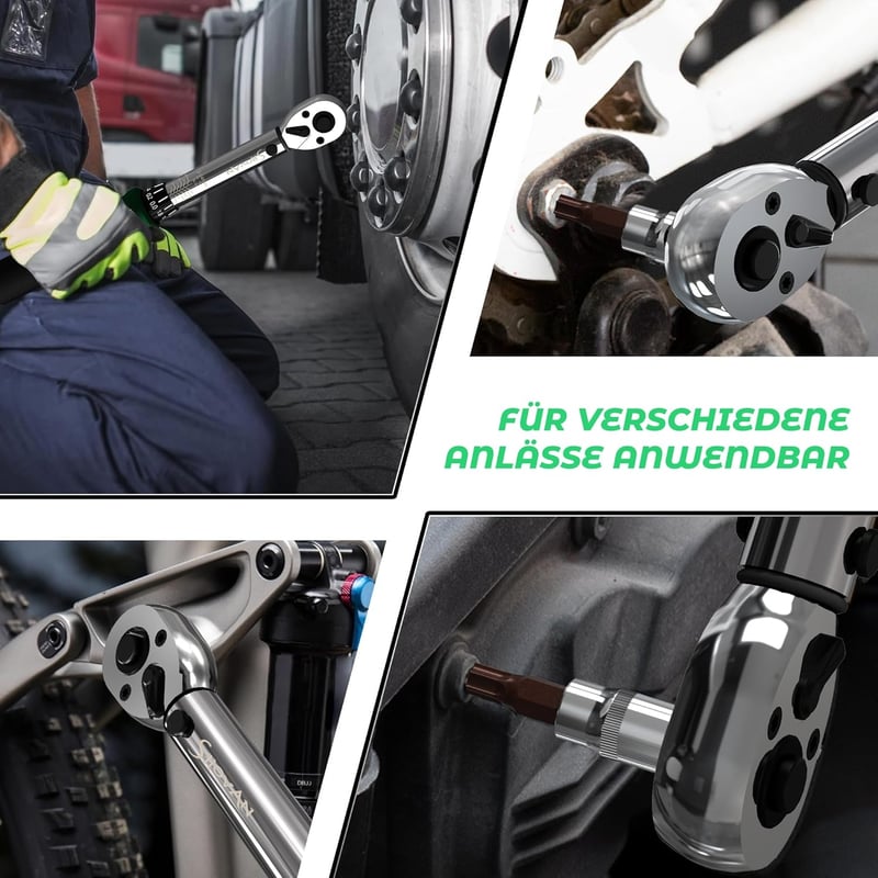 Profi Park Tool 1-25Nm nyomatékkulcs készlet kerékpárhoz, 13 részes