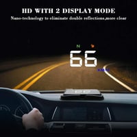 BLESYS 3,5" GPS HUD Szélvédőre Vetített Sebességmérő Nagy Kijelzővel 2
