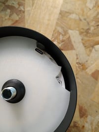 Lampă de masă LED UPXNBOR fără fir, din metal, pentru interior și exterior — crăpătură ușoară la interior (stare: vezi a 2-a imagine) 2