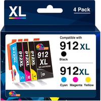 HP 912XL kompatibilis tintapatron szett OfficeJet Pro 8022/8024e/8025e nyomtatókhoz (5 szín, új chip) 1
