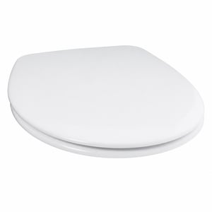 WC sedadlo GROHE Bau Ceramic s funkciou pomalého sklápania, alpská biela, 39492000 — neúplná montážna súprava (stav: pozri 2. obrázok)