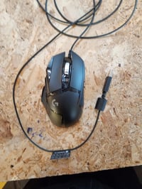 Káblová herná myš Logitech G502 HERO, čierna, 25 600 DPI, RGB podsvietenie, 11 programovateľných tlačidiel, používaná 3
