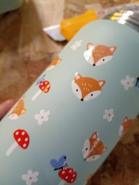 SIGG Shield Flip Funny Fox Gyerek Kulacs - Mentazöld Rókás Mintával - 500 ml - Rozsdamentes Acél — használt (állapot: lásd a 2. képet) 3