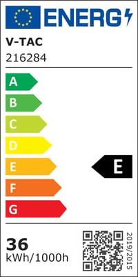 ZONE LED 4 db-os IP65 Vízálló LED Lámpa Szett - 120 cm, 36W, 4320 Lumen, Hideg Fehér 6500K, Pince és Nedves Helyiség Világítás, Kültéri-Belt 8