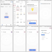 Tuya Smart 10db RGB+Meleg LED Süllyesztett Kültéri Lámpa Szett, IP67 Vízálló 6