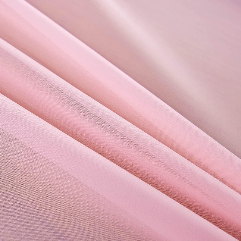 YUNSHANGHE Modern Muszlin Asztali Futó 70x300 cm - Mosható Asztalterítő Esküvői Dekorációhoz, Születésnapra, Rózsaszín Ünnepi Asztaldísz