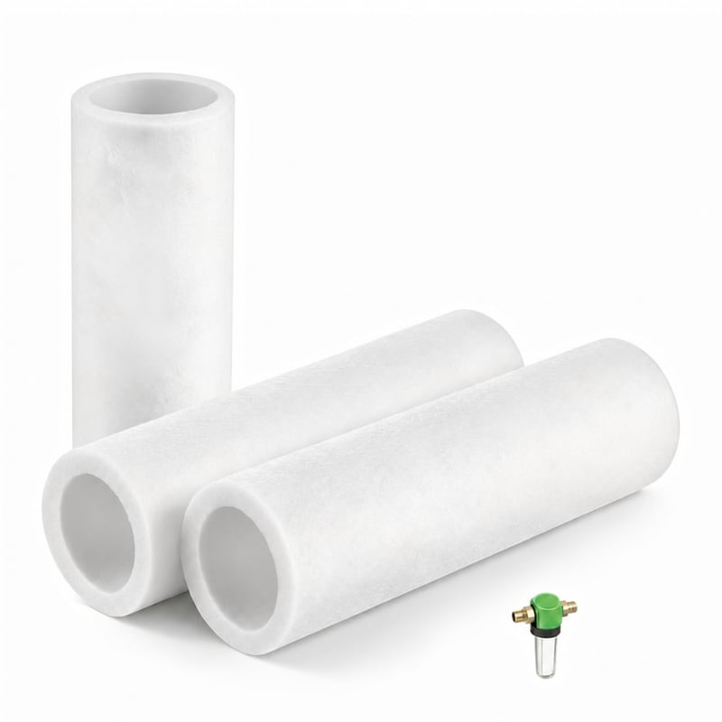 Zamjenski filtar WDKXCN za Grünbeck filtar za vodu 50 µm, kompatibilan s modelima FS 1 i Boxer K/KD, set od 3 komada (nepotpuno pakiranje)
