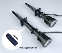 da LIGHT LED kerti lámpa 5W 400lm IP65 vízálló forgatható növénylámpa 3000K 5