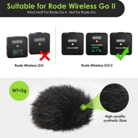 RODE Wireless Go 2 mikrofonhoz szélvédő és pop filter szett (2 db) 3