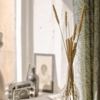 CoolCrafts 100 db Természetes Búzakalász Szárított Virág Dekorációhoz 5