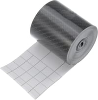 A ABSOPRO Autó Küszöbvédő Fólia Szett - Szénszálas Mintázatú Fekete Védőfólia Ajtóküszöbhöz - 5m x 5cm Univerzális Karcolásgátló 6