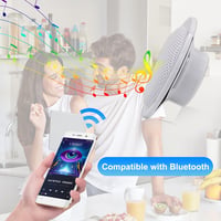 Herdio 4 Colos Mennyezeti Hangszóró, Vízálló Bluetooth Kompatibilis, Süllyesztett Kivitel, Beltéri-Kültéri Használatra, Fedett Teraszokra  3