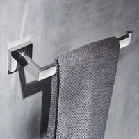 Beelee Króm Törölközőtartó - Falra Szerelhető Rozsdamentes Acél Nyitott Karú Rúd 1