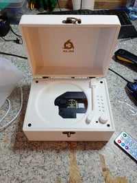 CD player retro KLIM cu difuzor Bluetooth încorporat, AUX — defect, funcționează parțial: playerul CD doar reacționează (stare: vezi imaginea 2) 2