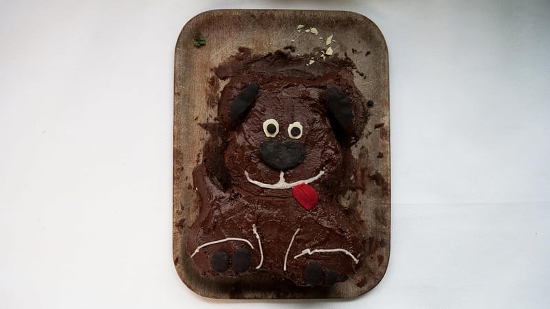 Silver-Stage Kutyaformájú Szilikon Sütőforma - Gyerekzsúrra, Születésnapra, Brownie, Csokoládé, Kenyér, Desszert Készítéséhez - BPA-mentes, 
