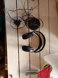 Philips SHC5200M2 vezeték nélküli TV fejhallgató töltőállomással, 30 óra akkumulátor, 30 m hatótáv, 2,4 GHz digitális, fekete - használt 2