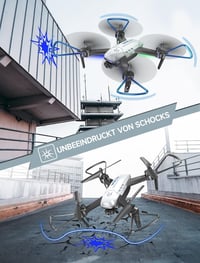 Wipkviey T6 Drón 1080p Kamerával, WiFi FPV Kezdőknek, 2 Akkumulátorral, Gravitációs Érzékelővel, 360° Flip Funkcióval, Egyérintéses Fel/Lesz 7