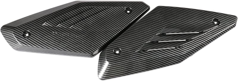 JFG RACING Motorkerékpár Légbeömlő Védő Oldalpanelek CB650R 2019-2021 Modellekhez - ABS Műanyag Karbon Hatású Burkolat Üzemanyagtartályhoz