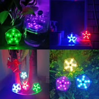 DeeprBlu Lebegő Víz Alatti LED Világítás - Színváltó Csillag Alakú Medence Lámpa, IP68 Vízálló, 10 LED, Mágneses, Jakuzzi, Fürdő és Akvárium 5