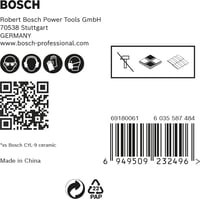 Bosch Expert HEX-9 keményfém csempefúró készlet, 5 db (4-10 mm, ütvefúróhoz) 4