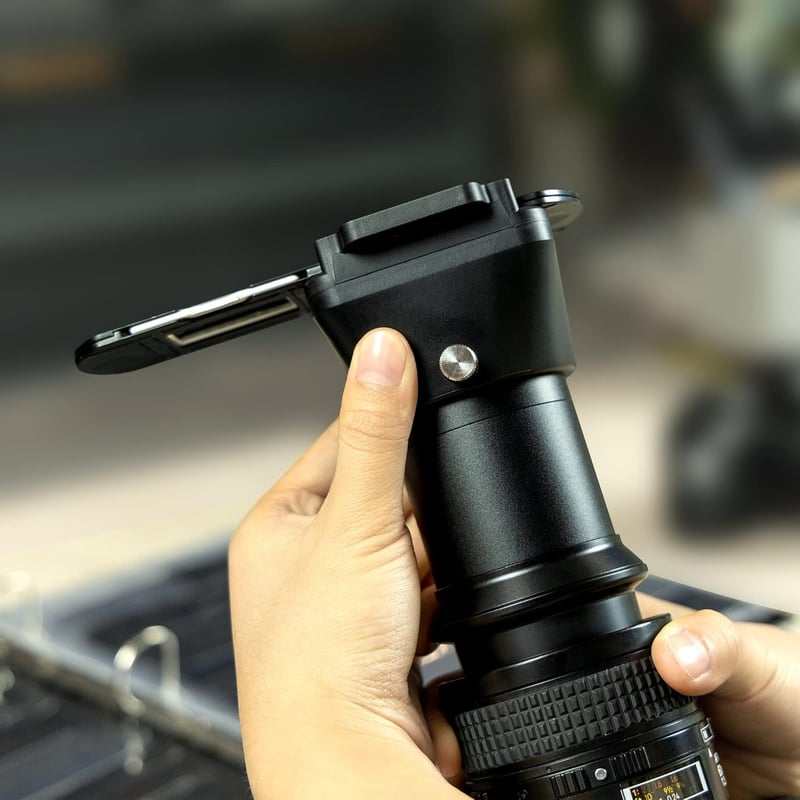 Canon, Sony, Nikon makró objektívekhez JJC ES-2 filmdigitalizáló adapter - 35mm negatív és dia JPEG-re