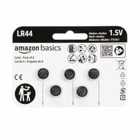 Baterii tip pastilă alcaline Amazon Basics LR44, 1,5V, fără mercur, durată lungă de viață – stoc parțial – set de 5 bucăți 2