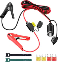 Szivargyújtó adapter krokodilcsipesszel - 85 mm-es Range Tour autós töltő 1