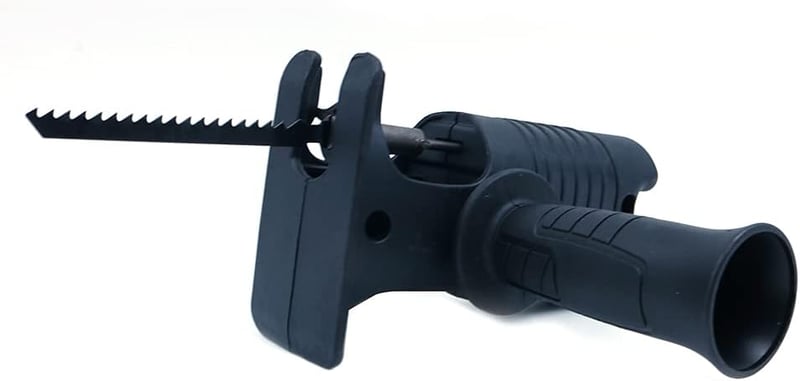 Tiardey Fúrószár Adapter 3 Pengével - Fém és Fa Vágó Fúrógép Feltét Akkus Fúrókhoz - Hordozható Sbelsgen Adapter