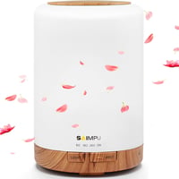 Aroma Diffúzor 300ml - Ultrahangos Párásító 7 LED Színnel, Automatikus Kikapcsolással 1