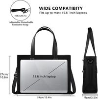 Alfheim 15,6-16 colos női laptop táska MacBook kompatibilis nagy válltáska 5