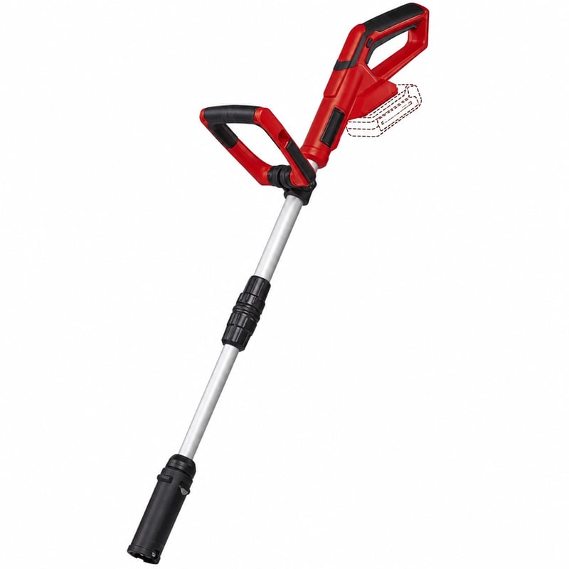 Motocoasă cu acumulator Einhell GE-CT 18/28 Li TC-Solo Power X-Change 18V — lipsește capul de tăiere (stare: vezi a 2-a imagine)