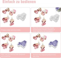 Szilikon Számformák 1-4 - Ünnepi Sütéshez, Dekorációhoz 8