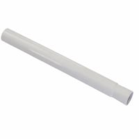 Galerie extensibilă Gardinia albă 130-220 cm, metal, fără găurire, Ø 23/26 mm — lipsește piesa de susținere laterală (stare: vezi a 2-a fotografie) 1