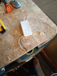 M mimotec LED mennyezeti ventilátor tápegység LED-meghajtó, DC motor, CCT, fekete mennyezeti ventilátor lámpához, alkatrész 2