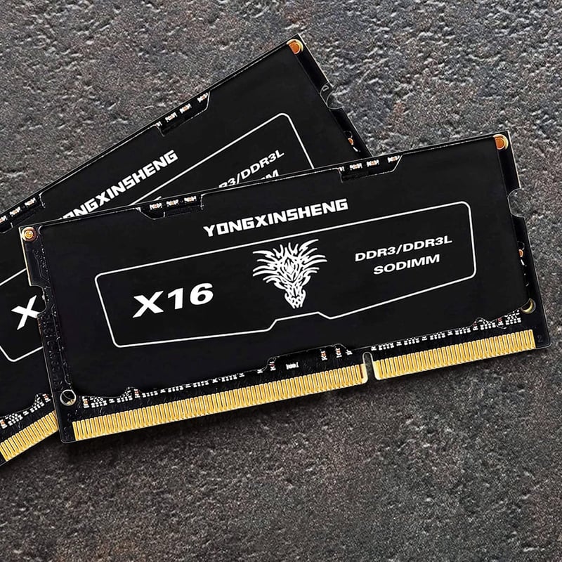 Yongxinsheng 16GB (2x8GB) DDR3 1600MHz Laptop RAM - Kompatibilis PC3L-12800 SODIMM