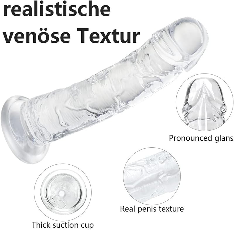 King Size 25 cm-es Élethű Óriás Dildó Tapadókoronggal - Pároknak és Szólóhoz