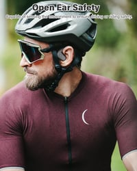 SANOTO csontvezető Bluetooth 5.3 sport fülhallgató, vízálló, összecsukható, könnyű 3
