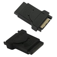 QIANRENON 15 tűs SATA tápkábel hosszabbító HDD, SSD és DVD-hez - 2 db 1