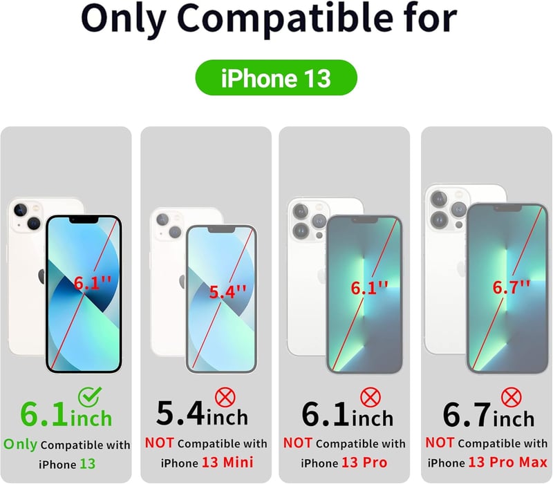 iPhone 13/14 Fekete Ütésálló Tok Beépített Állvánnyal