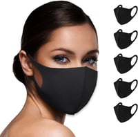 HOKIN 5 ks trendy prateľných unisex rúšok 1