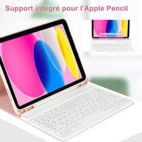 iPad Bluetooth Billentyűzet - KBCASE Rózsaszín 6