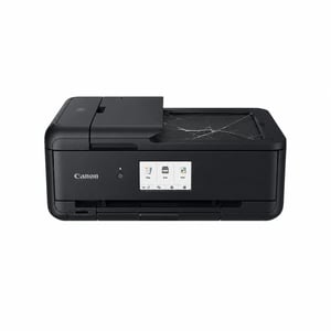 Imprimantă multifuncțională cu jet de cerneală color Canon PIXMA TS9550a — defectă, pentru piese: sticla scanerului este spartă (stare: vezi a 2-a imagine)