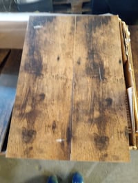 vidaXL stolić za kavu, hrast boje dima, 90x60x31 cm, iveral, s prostorom za pohranu — oštećen na nekoliko mjesta, bez uputa (stanje: vidi 2. sliku) 2