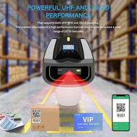 NETUM vezeték nélküli hibrid RFID és vonalkódolvasó, Bluetooth-os UHF és 2D szkennelés 5