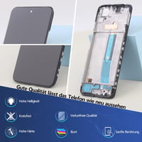 RongZy Xiaomi Poco M4 Pro 4G LCD Kijelző Csere - Érintőképernyős Digitalizáló Kerettel, Szerszámokkal, Fekete - Telefon Javító Készlet 5