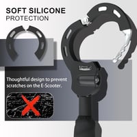 Mezelon 8 mm-es Láncos Bilincs Zár Elektromos Rollerekhez - Xiaomi, Segway, Ninebot, NIU Kompatibilis - Acél Kivitel Vízálló Táskával 4