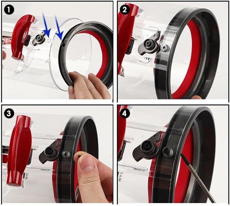 Dyson V10 Porszívó Porfogó Fedél Szett Tömítőgyűrűvel és Csavarhúzóval
